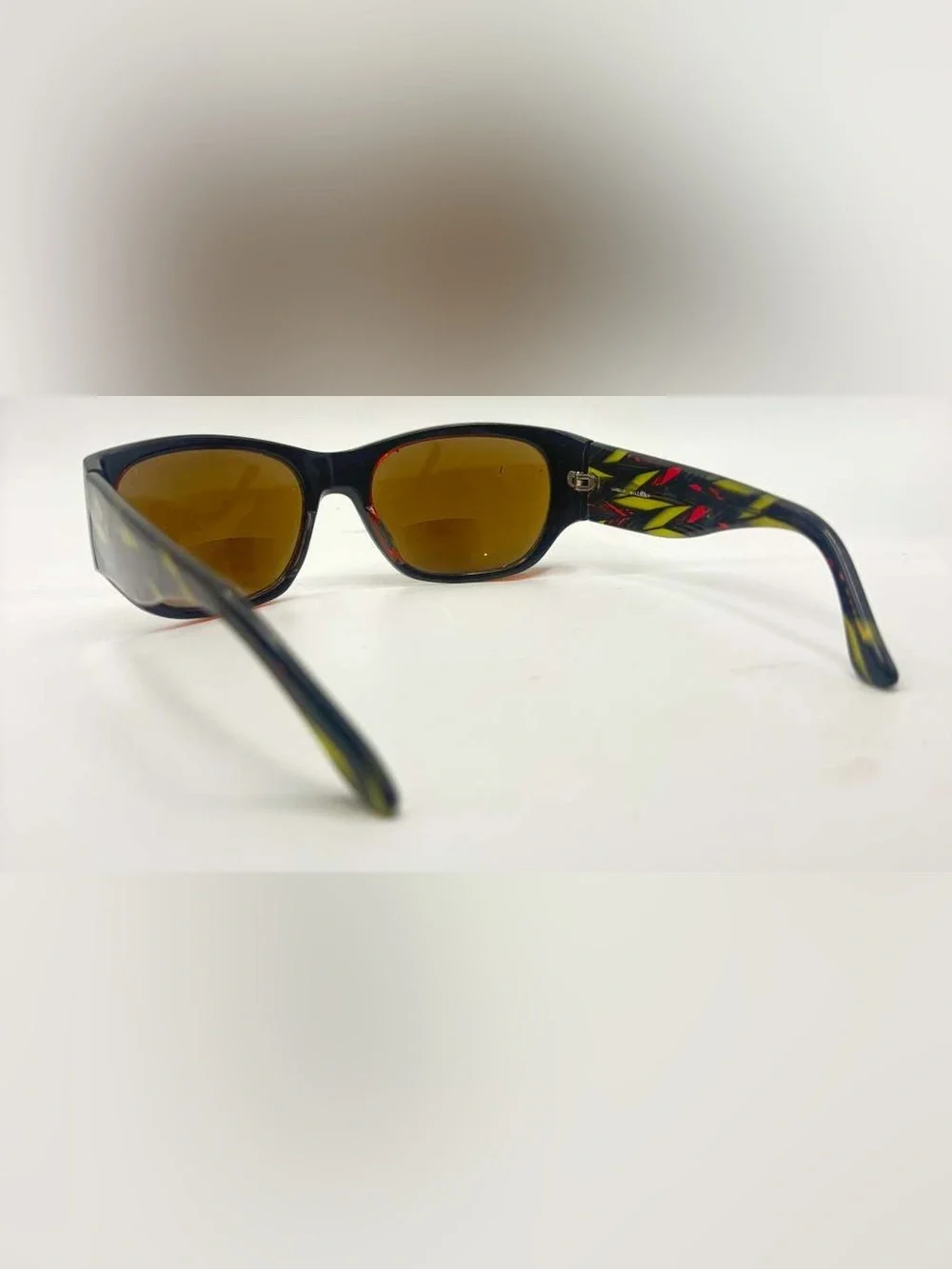 Corinne McCormack Black Oval Sunglasses Frames Only